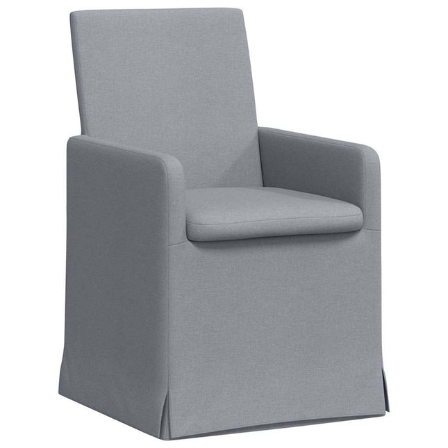 Eettafelstoelen 2 Pcs 57 X 67 X 95 Cm Stof