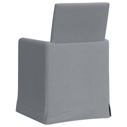 Eettafelstoelen 2 Pcs 57 X 67 X 95 Cm Stof