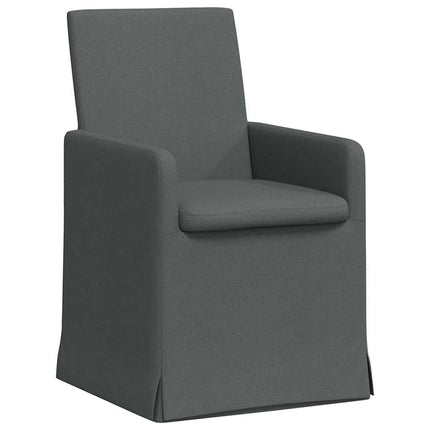 Eettafelstoelen 2 Pcs 57 X 67 X 95 Cm Stof