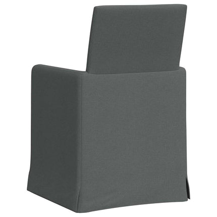 Eettafelstoelen 2 Pcs 57 X 67 X 95 Cm Stof