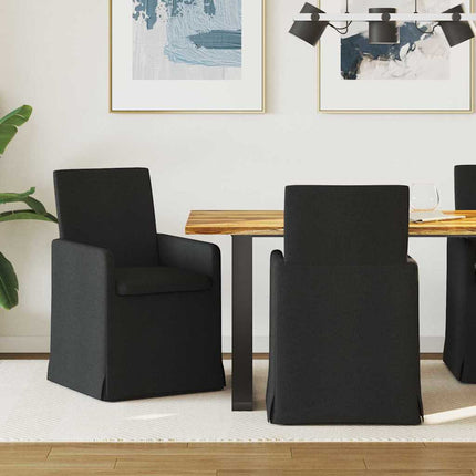 Eettafelstoelen 2 Pcs 57 X 67 X 95 Cm Stof