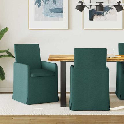 Eettafelstoelen 2 Pcs 57 X 67 X 95 Cm Stof