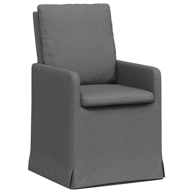 Eettafelstoelen 2 Pcs 57 X 67 X 98 Cm Stof