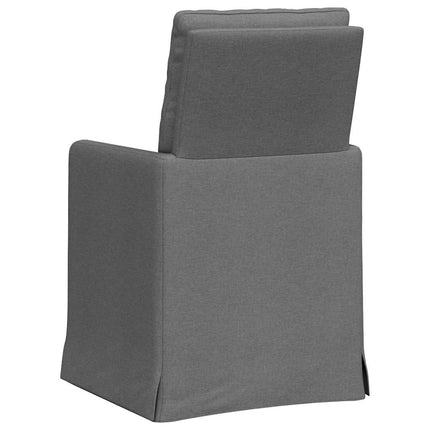 Eettafelstoelen 2 Pcs 57 X 67 X 98 Cm Stof