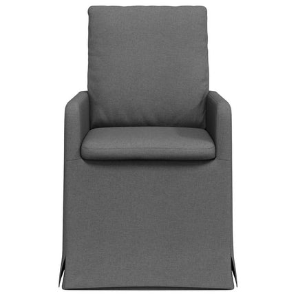 Eettafelstoelen 2 Pcs 57 X 67 X 98 Cm Stof