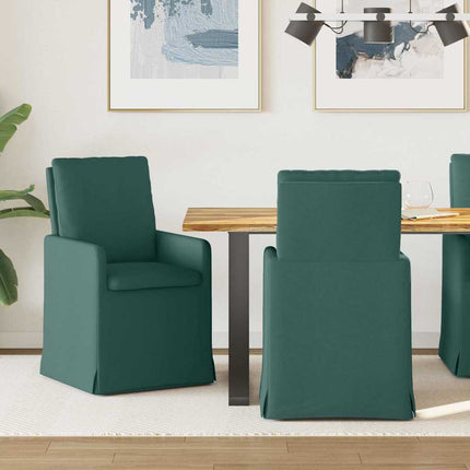 Eettafelstoelen 2 Pcs 57 X 67 X 98 Cm Stof