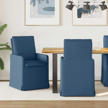 Eettafelstoelen 2 Pcs 57 X 67 X 98 Cm Stof