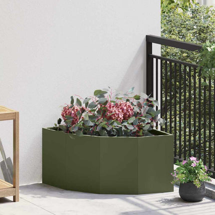 Hoek Plantbak Staal