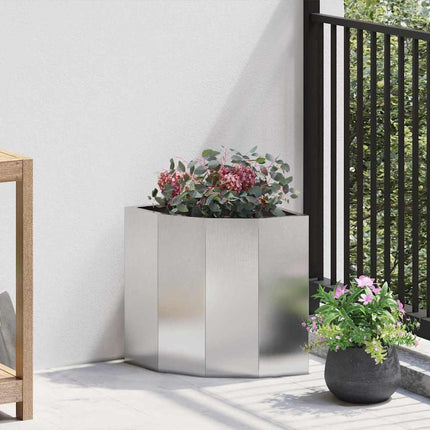 Hoek Plantbak Staal