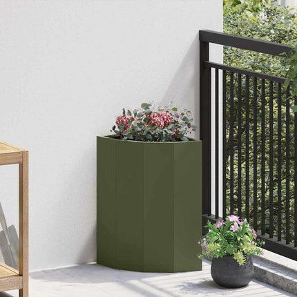Hoek Plantbak Staal