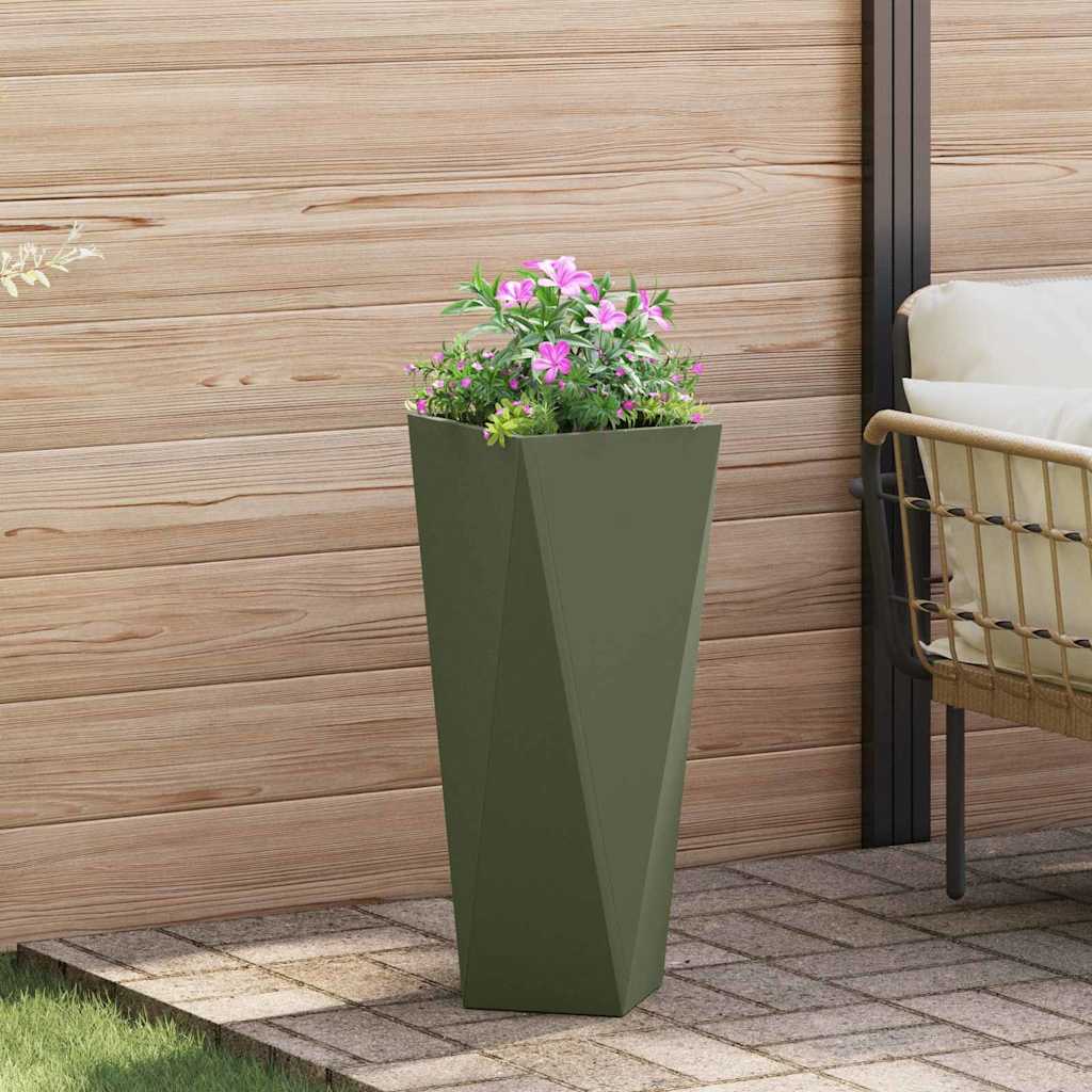 Plantenbak 2 Pcs Zilver