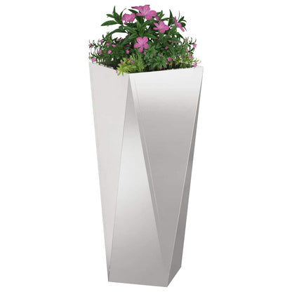 Plantenbak 2 Pcs Zilver