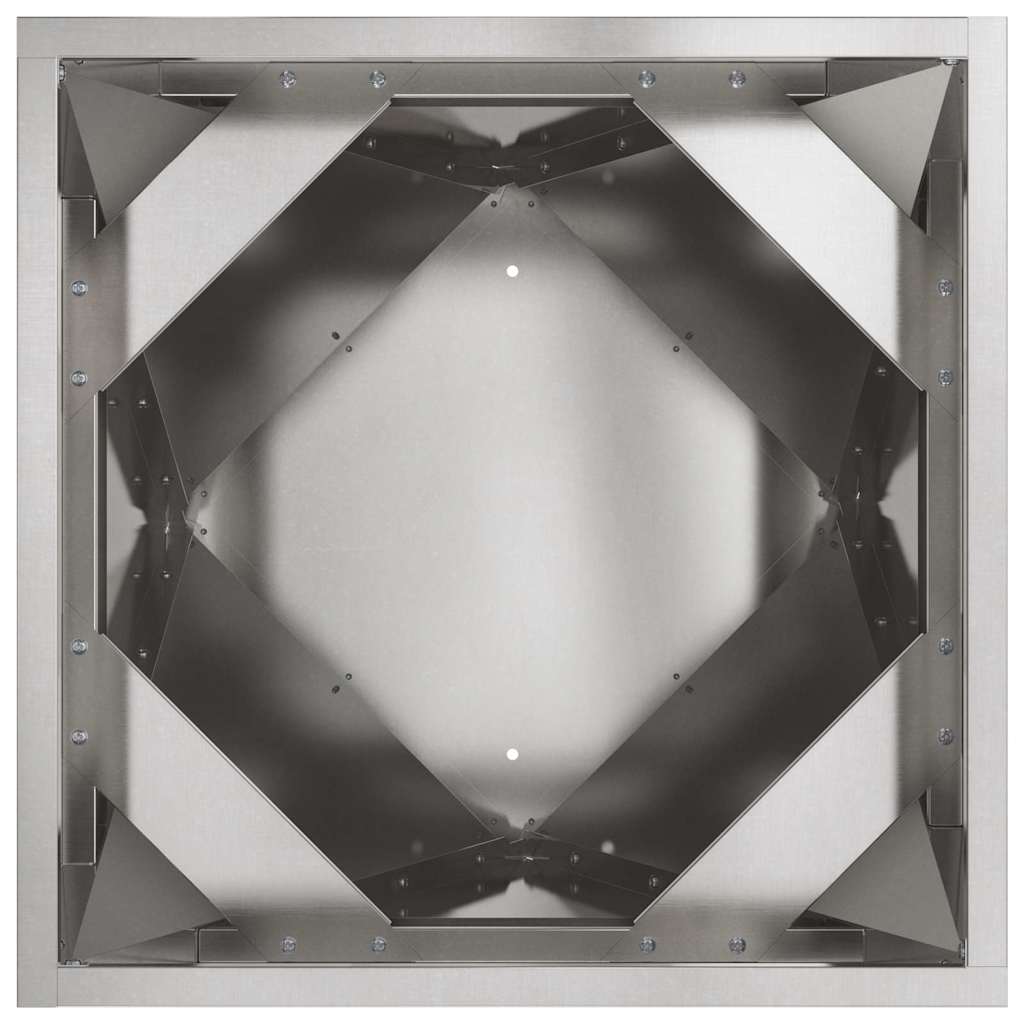 Plantenbak 2 Pcs Zilver