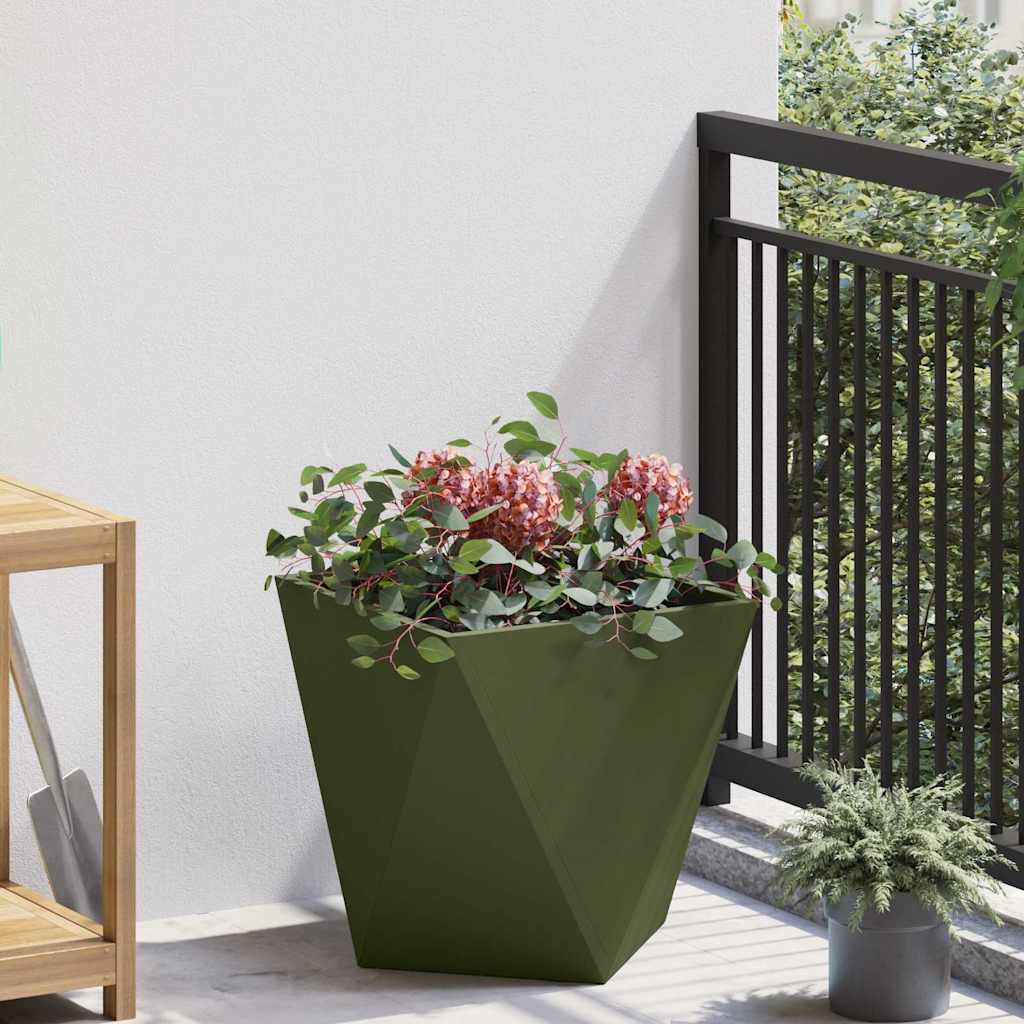 Plantenbak 2 Pcs Zilver