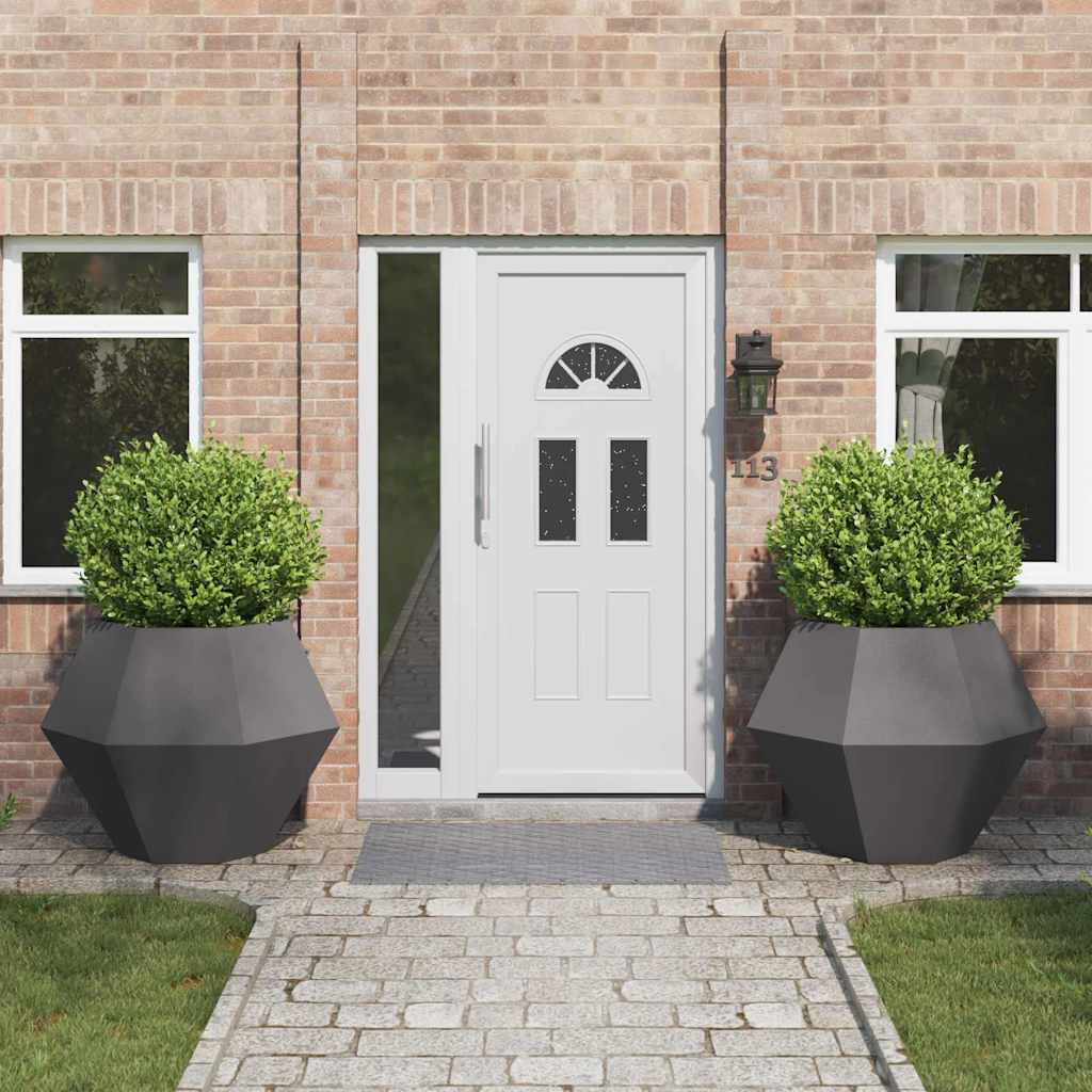 Plantenbak 2 Pcs Roestig