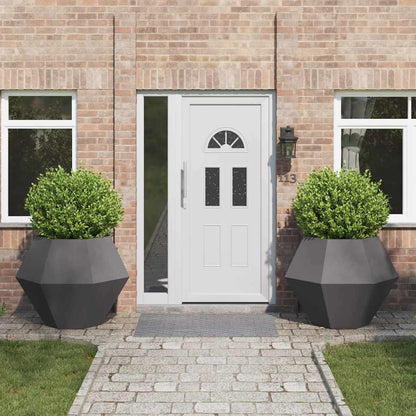 Plantenbak 2 Pcs Roestig