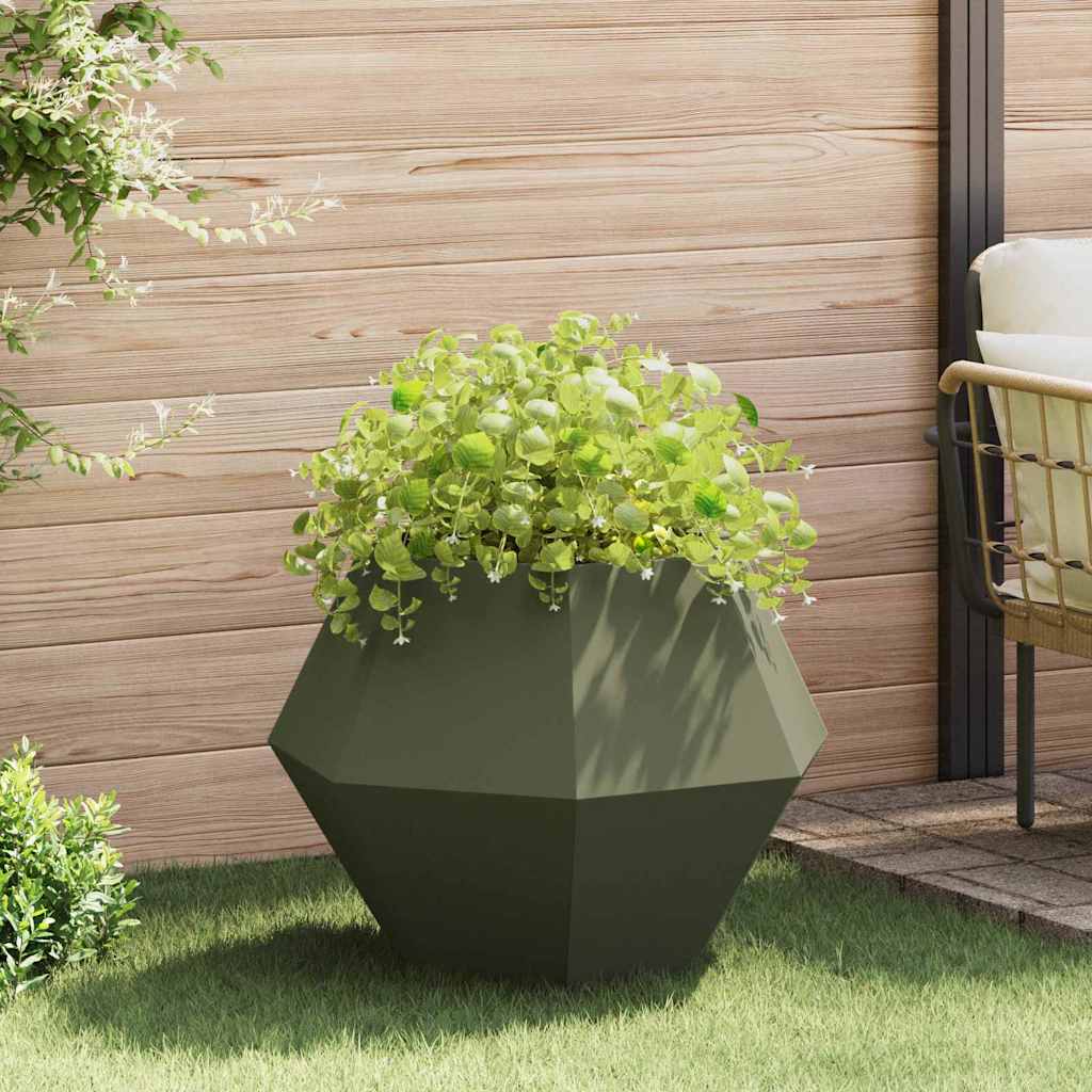 Plantenbak 2 Pcs Roestig