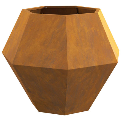 Plantenbak 2 Pcs Roestig
