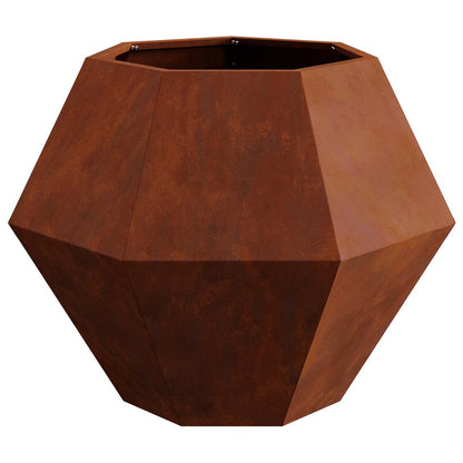 Plantenbak 2 Pcs Roestig