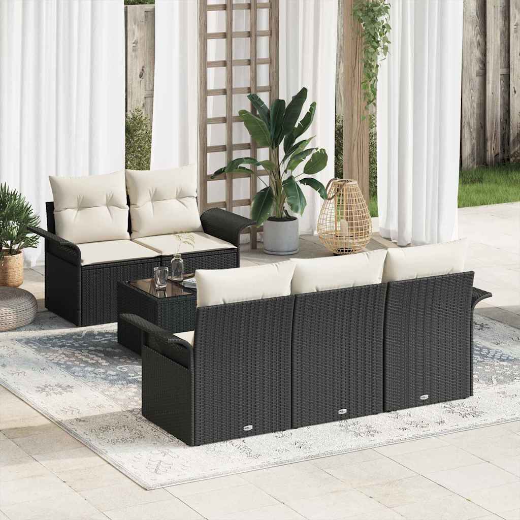 Tuin Sofa Set Met Kussen 6 Pcs 55 X 55 X 37 Cm