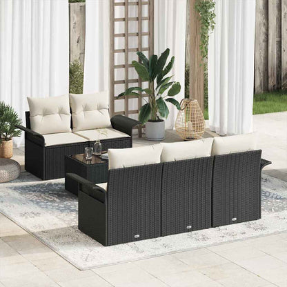Tuin Sofa Set Met Kussen 6 Pcs 55 X 55 X 37 Cm