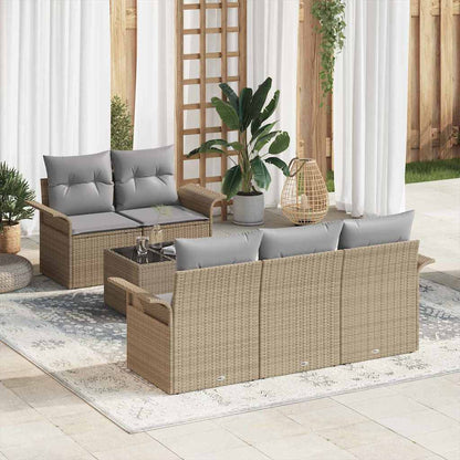 Tuin Sofa Set Met Kussen 6 Pcs 55 X 55 X 37 Cm