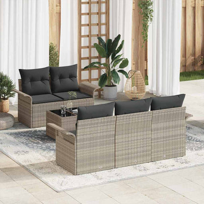 Tuin Sofa Set Met Kussen 6 Pcs 55 X 55 X 37 Cm