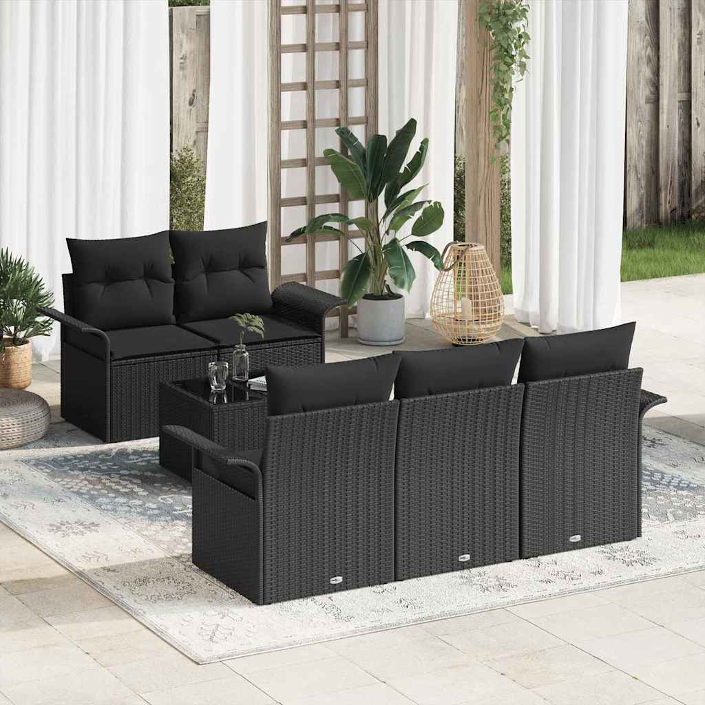 Tuin Sofa Set Met Kussen 6 Pcs 55 X 55 X 37 Cm