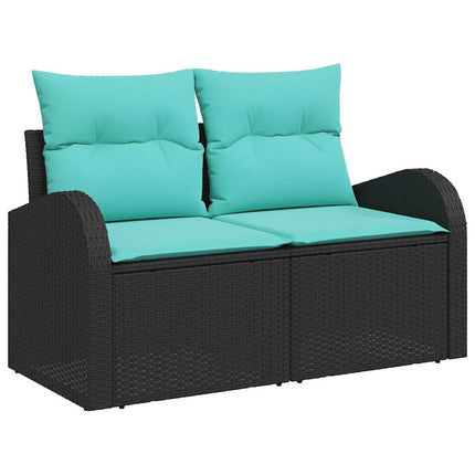 Tuin Sofa Set Met Opslag 8 Pcs Poly Rattan