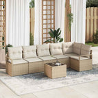 Beige en wit / met tafel