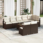 Bruin en wit / met tafel