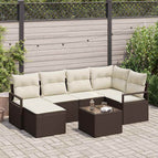 Bruin en wit / met tafel