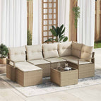 Beige en wit / met tafel