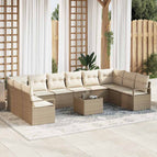 Beige en wit / met tafel
