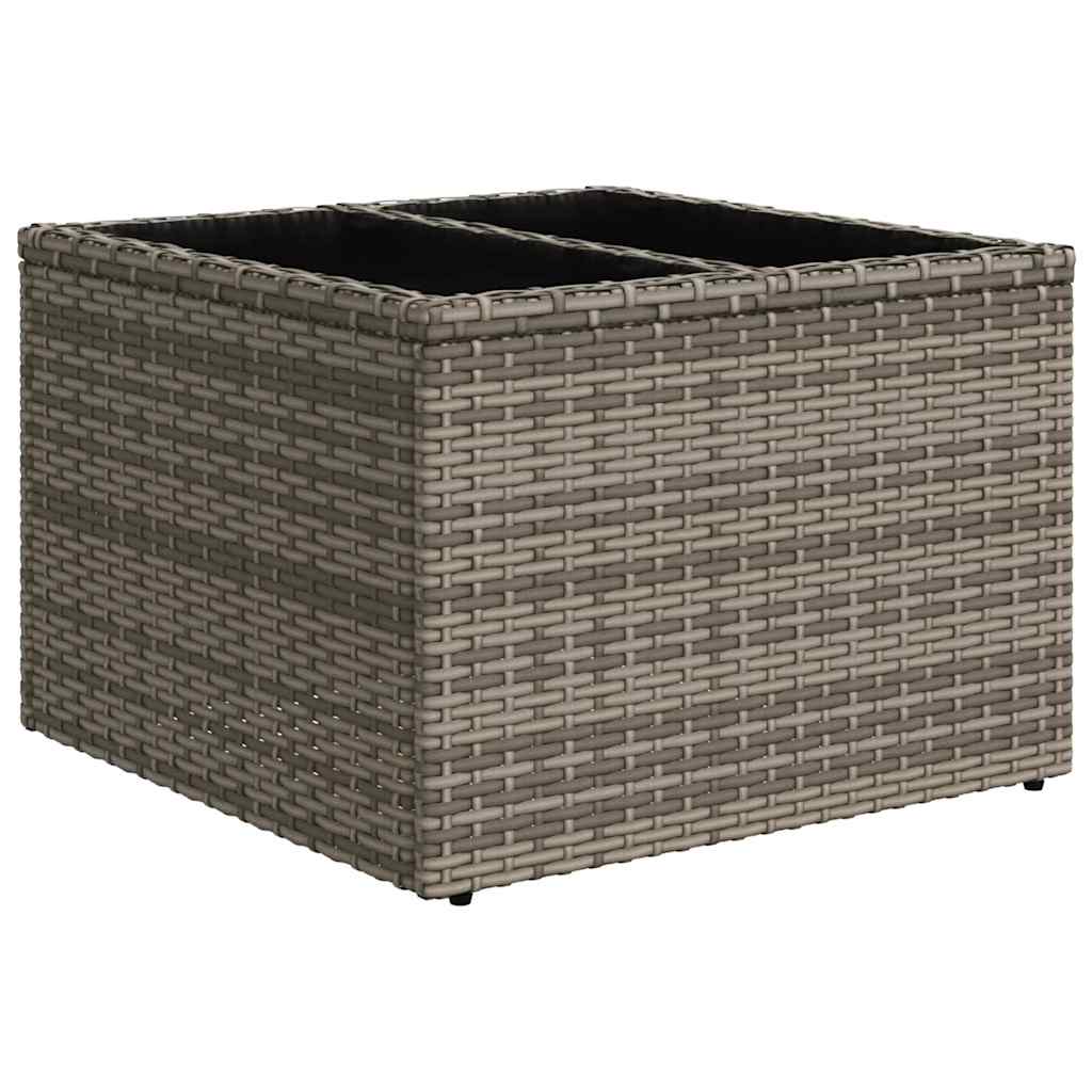 Bankstel Met Kussen 7 Pcs Poly Rattan