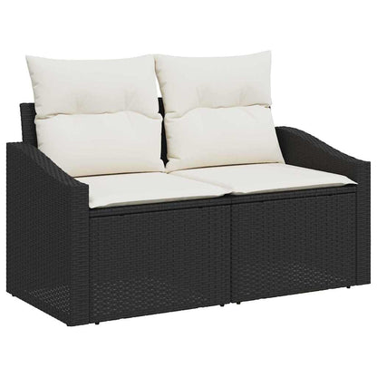 Tuinbankenset Met Kussen 5 Pcs Poly Rattan