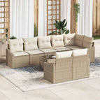 Beige en wit / met tafel