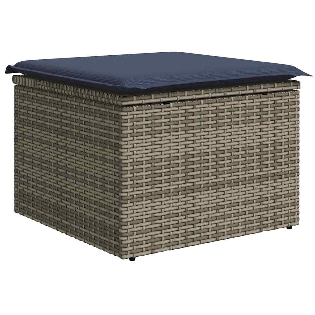 Bankstel Met Kussen 6 Pcs Poly Rattan