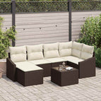 Bruin en wit / met tafel
