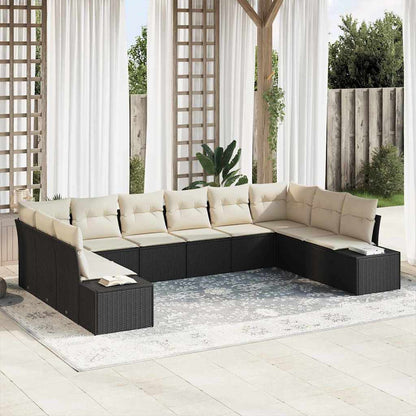Tuinbankenset Met Kussen 10 Pcs Polyrattan