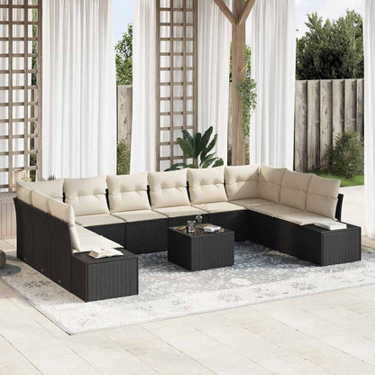 Tuinbankenset Met Kussen 10 Pcs Polyrattan