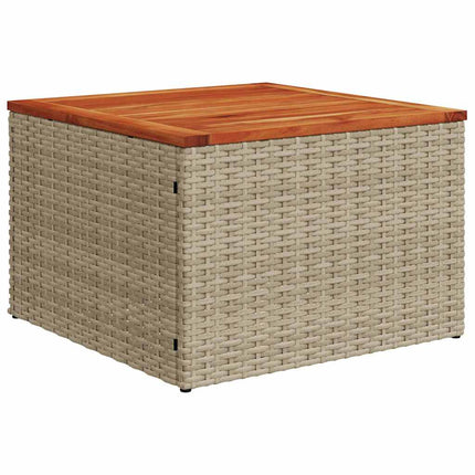 Tuinbankenset 10 Pcs En Licht Grijs Poly Rattan