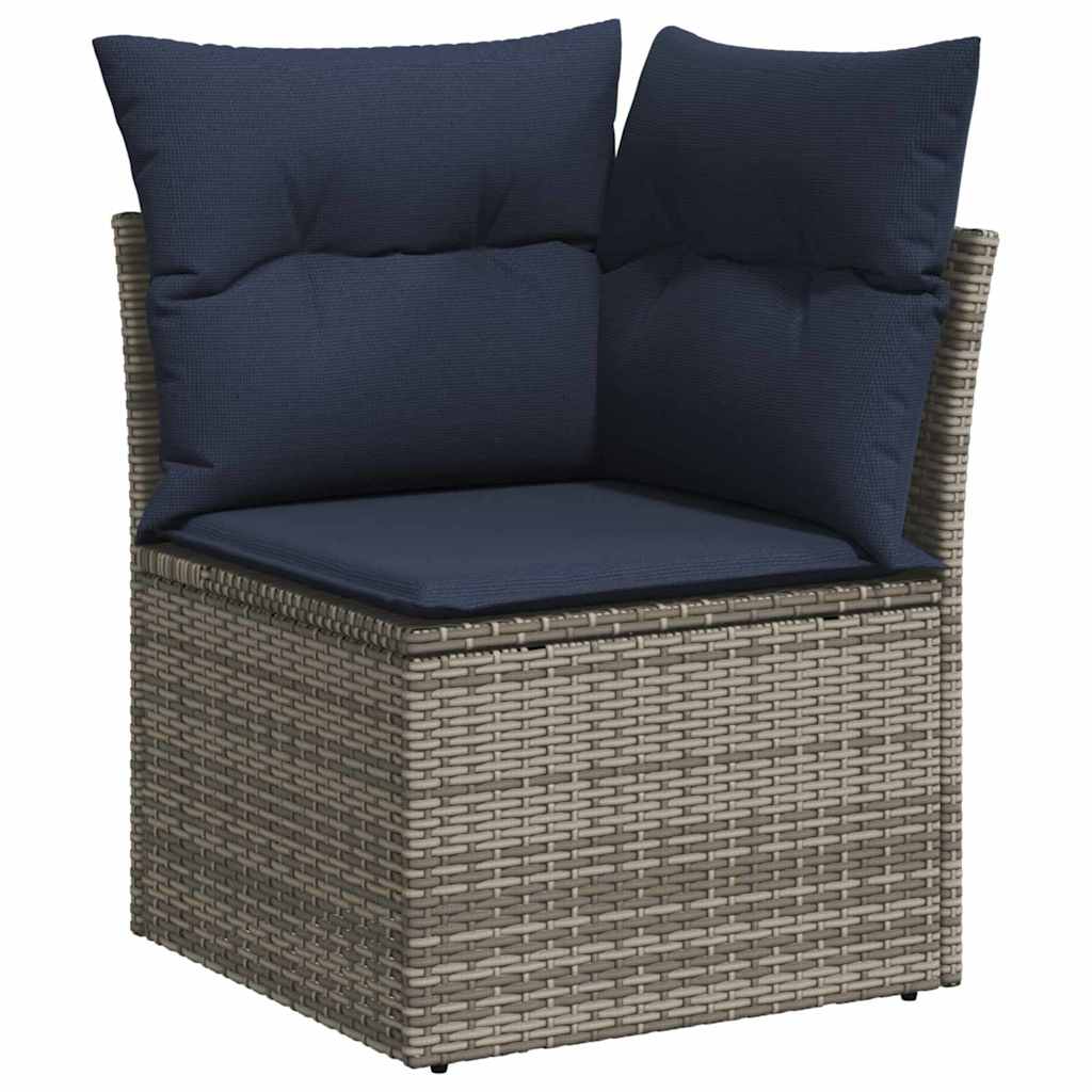 Tuinbankenset 10 Pcs Poly Rattan