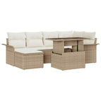 Beige en wit