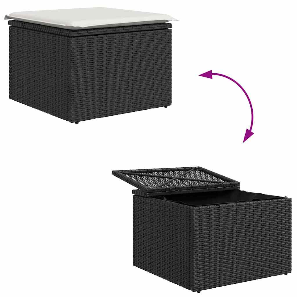 Tuinbankenset Met Kussen 6 Pcs Polyrattan