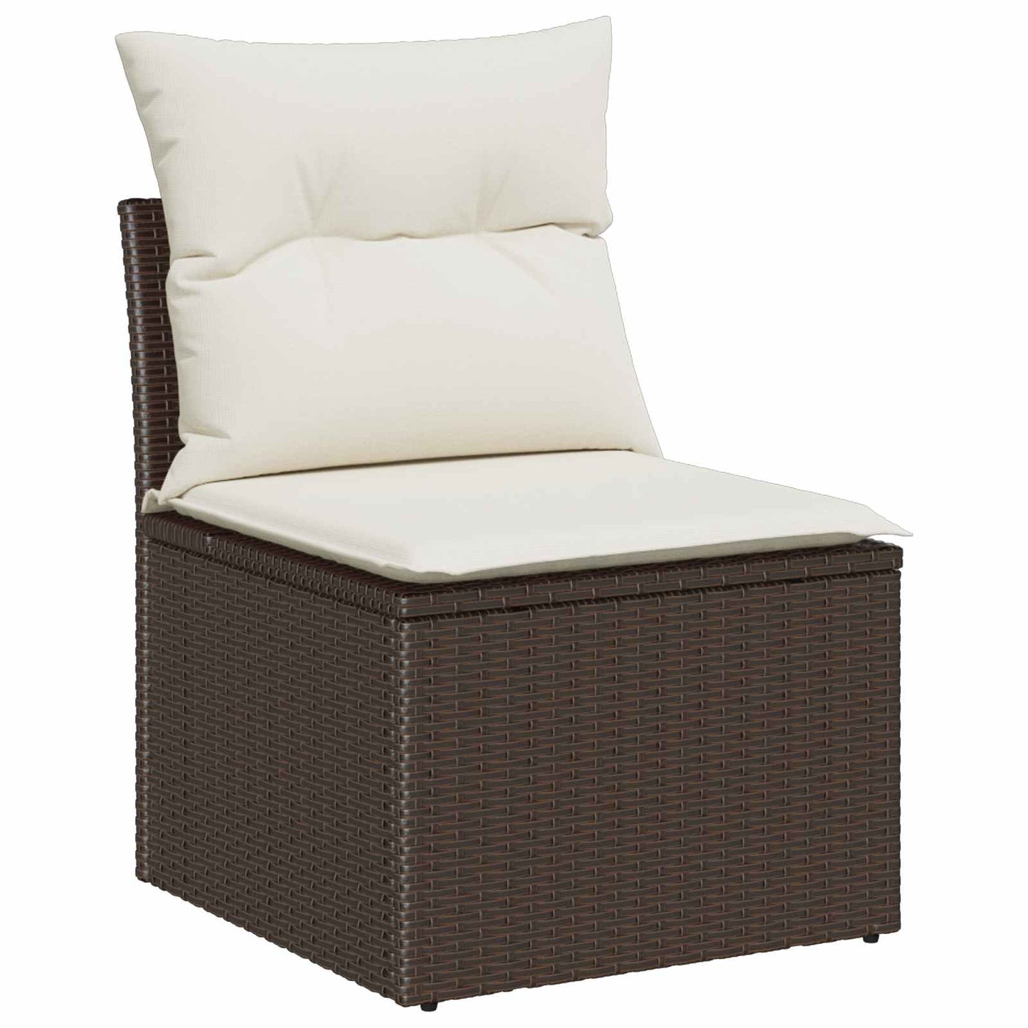 Tuin Sofa Set Met Kussen Met Kussen 6 Pcs Poly Rattan