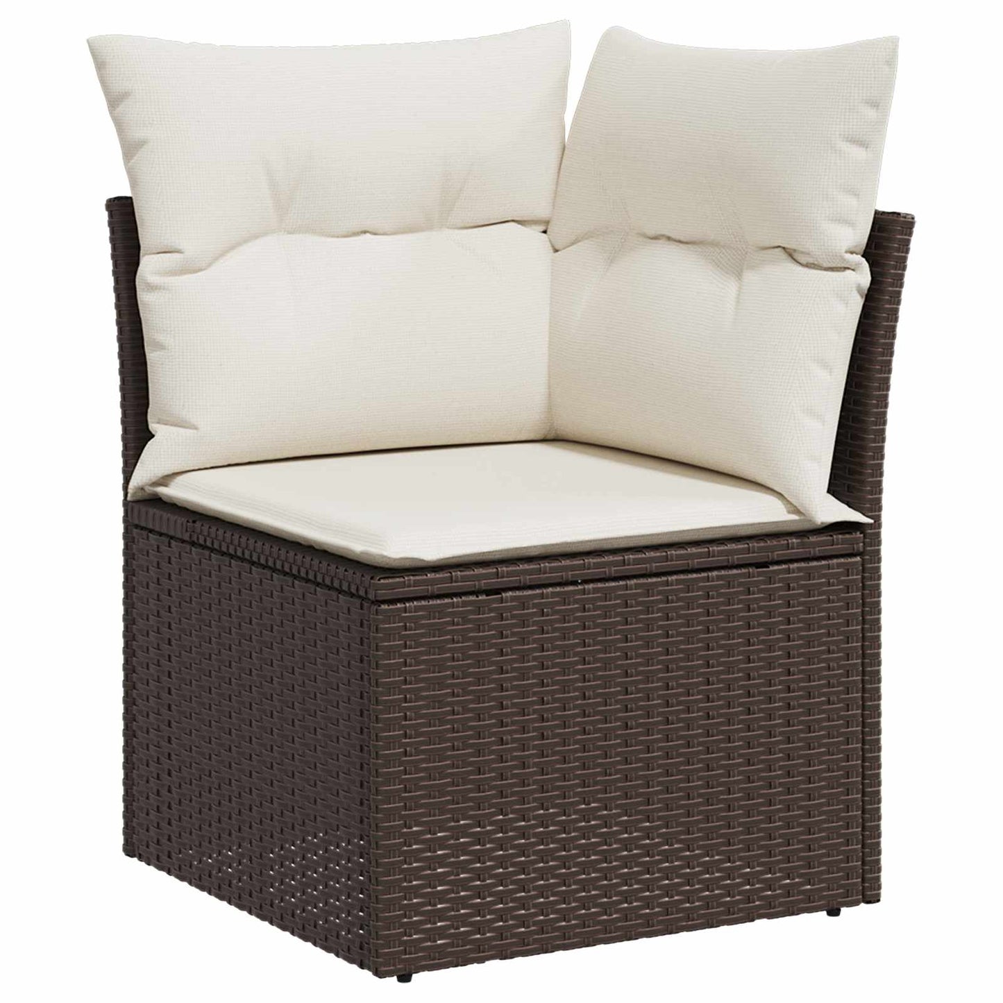 Tuin Sofa Set Met Kussen Met Kussen 6 Pcs Poly Rattan