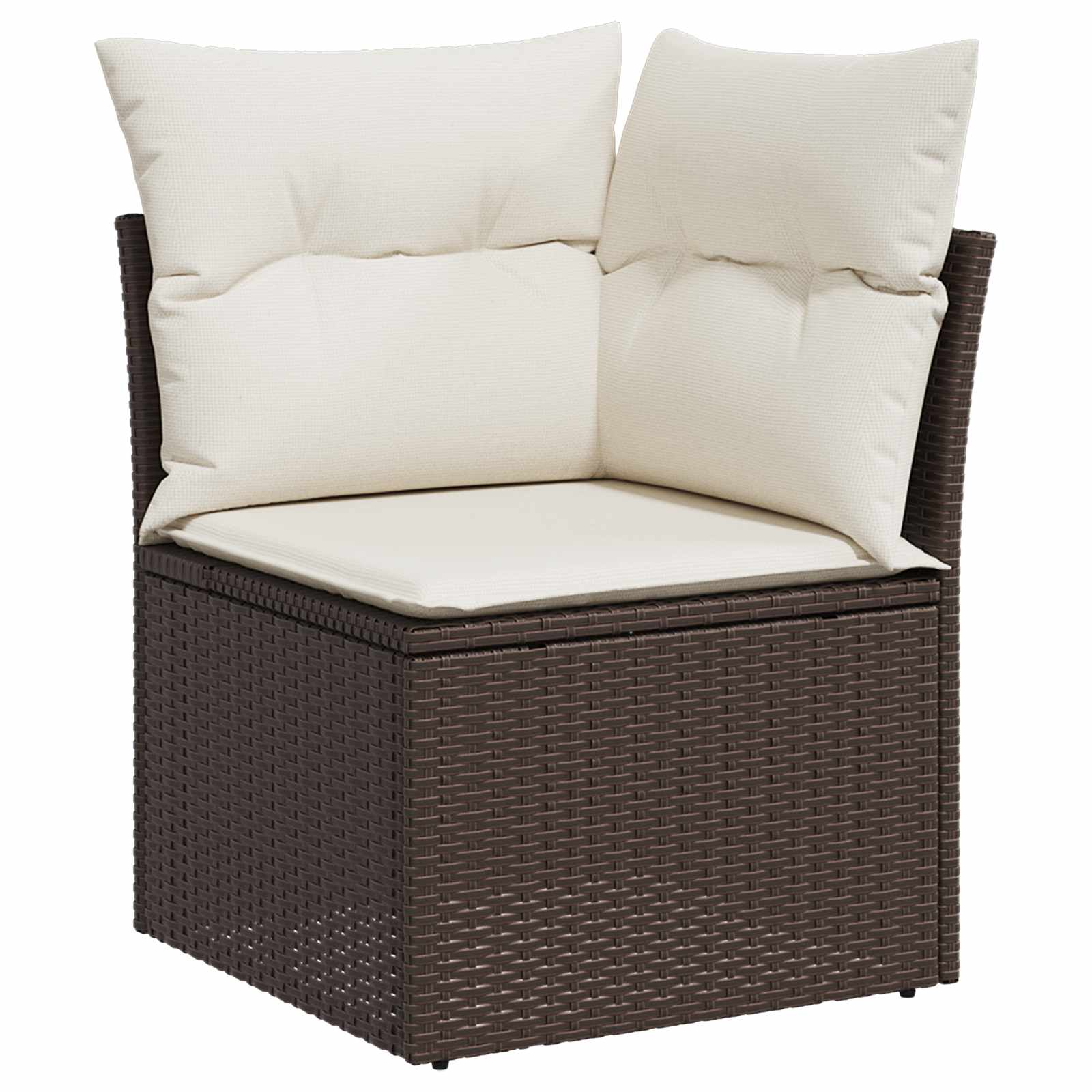Tuin Sofa Set Met Kussen Met Kussen 6 Pcs Poly Rattan