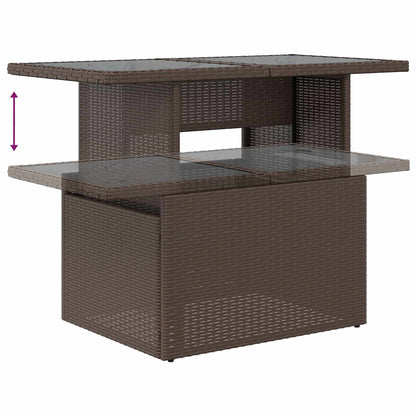 Tuin Sofa Set Met Kussen Met Kussen 6 Pcs Poly Rattan