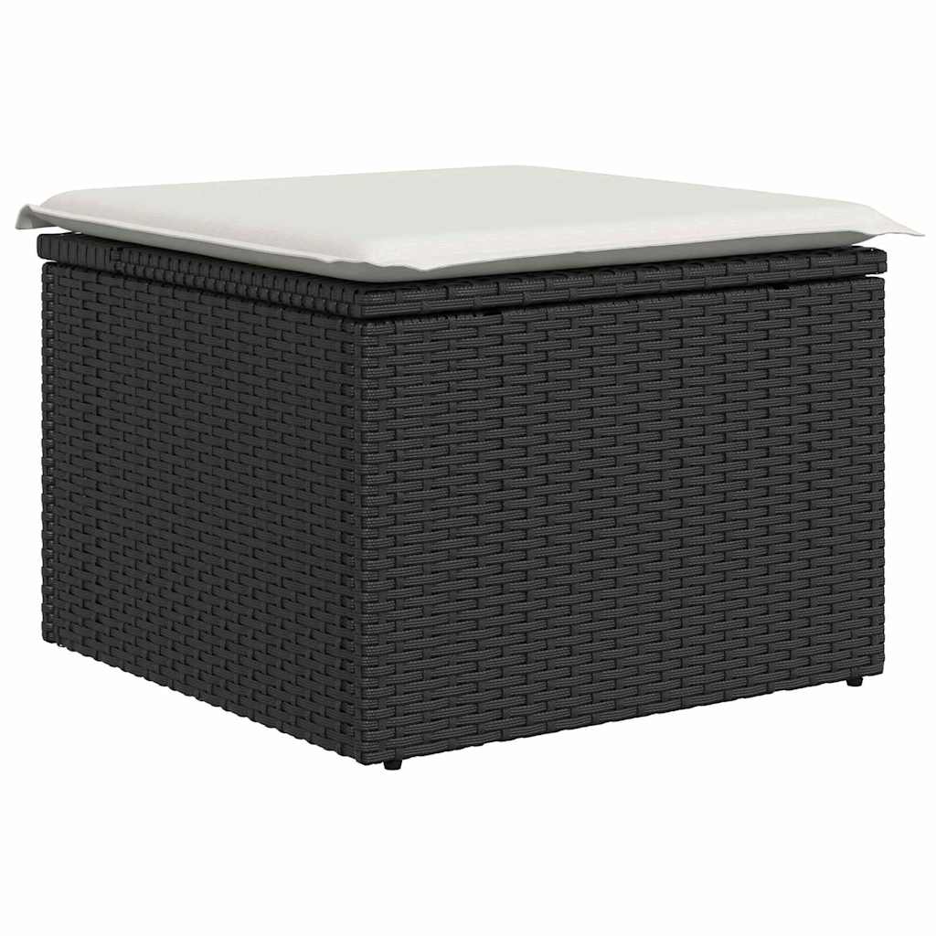 Tuin Sofa Set Met Kussen Met Opslag 9 Pcs Poly Riet